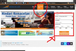 Cara Membeli/Pesan Tiket Kereta Api Online