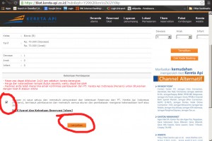 Cara Membeli/Pesan Tiket Kereta Api Online di www.tiket.kereta-api.co.id (situs resmi tiket KAI online)
