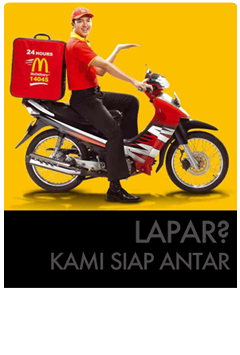 Pesan Antar McD