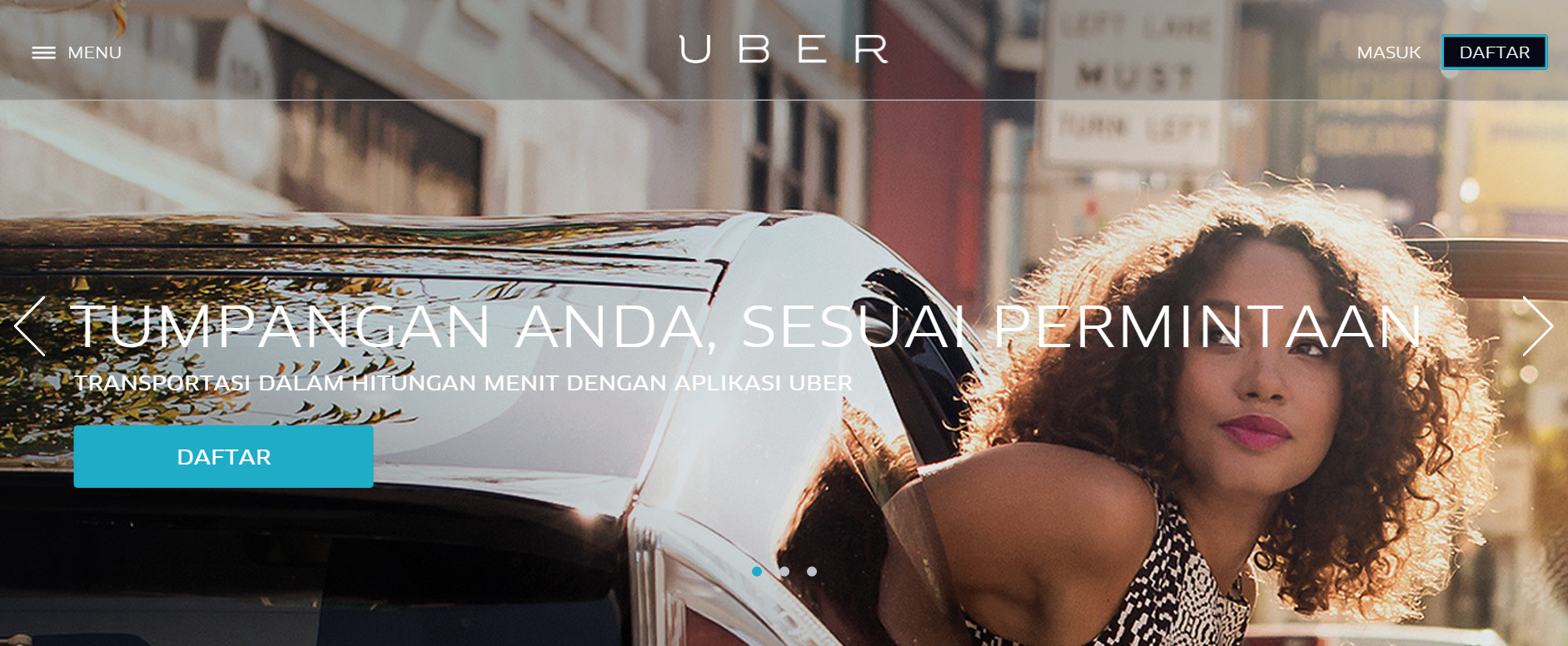 Registrasi Uber Taksi