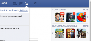 Cara Menghilangkan Notifikasi Game di Facebook